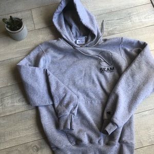 Champion Hoodie - Gray Size S
